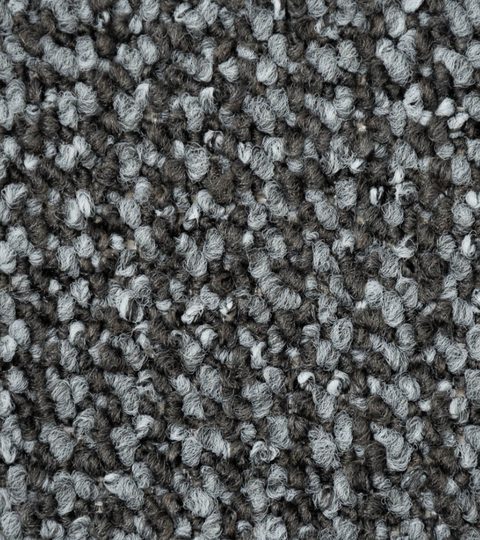 Anthracite Loop carpet, close-up of the pile