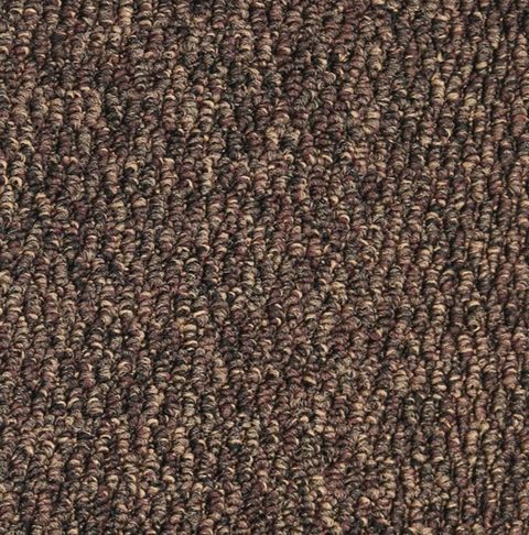 Brown Loop carpet, close-up of the pile